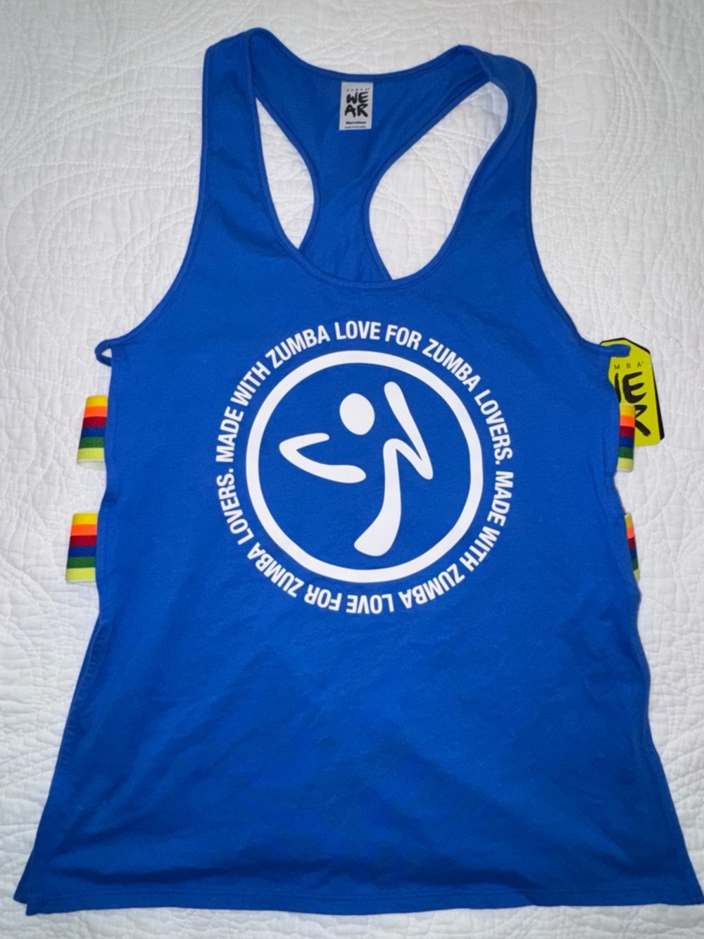 Zumba Fitness Royal Blue Racerback Tank Top - Zumba Fitness